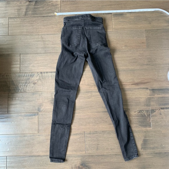 Topshop high waisted skinny jeans black - Picture 3 of 3